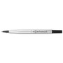 Parker Refill for Parker Roller Ball Pens, Medium Conical Tip, Black Ink