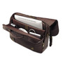 Samsonite Leather Flapover Case, Fits Devices Up to 15.6", Leather, 16 x 6 x 13, Brown (SML457981139) View Product Image