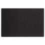 Quartet Oval Office Fabric Board, 48" x 36", Black Surface