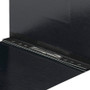 Smead Prong Fastener Premium Pressboard Report Cover, Two-Piece Prong Fastener, 2" Capacity, 8.5 x 11, Black/Black