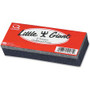 Quartet Moderate Use Chalk Eraser - 2" Width x 5" Length - Used as Chalk Remover - Durable, Absorbent - Black - Felt