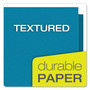 Oxford Twin-Pocket Folders with 3 Fasteners, 0.5" Capacity, 11 x 8.5, Assorted, 25/Box