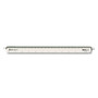 Chartpak Adjustable Triangular Scale Aluminum Architects Ruler, 12" Long, Silver (CHA238) View Product Image