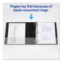 Avery Durable Non-View Binder with DuraHinge and Slant Rings, 3 Rings, 3" Capacity, 11 x 8.5, Black (AVE27650) View Product Image