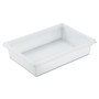 Rubbermaid Commercial Food/Tote Boxes, 8.5 gal, 26 x 18 x 6, White, Plastic (RCP3508WHI) View Product Image