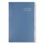 Smead Deluxe Expandable Indexed Desk File/Sorter, Reinforced Tabs, 20 Dividers, Alpha/Numeric Index, Legal Size, Dark Blue Cover
