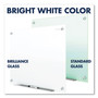 Quartet Brilliance Glass Dry-Erase Boards, 96" x 48", White Surface