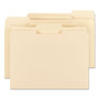 Smead Manila File Folders, 1/3-Cut Tabs: Assorted, Letter Size, 0.75" Expansion, Manila, 100/Box