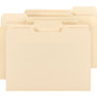 Smead Manila File Folders, 1/3-Cut Tabs: Assorted, Letter Size, 0.75" Expansion, Manila, 100/Box