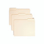 Smead Manila File Folders, 1/3-Cut Tabs: Assorted, Letter Size, 0.75" Expansion, Manila, 100/Box
