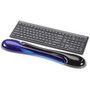 Kensington Duo Gel Wave Keyboard Wrist Rest, 22.62 x 5.12, Blue