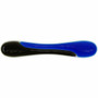Kensington Duo Gel Wristrest Wave - 0.41" Height x 18.88" Width x 3.50" Depth - Black & Blue
