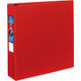 Avery Heavy-duty Binder - One-Touch Rings - DuraHinge - 2" Binder Capacity - Letter - 8 1/2" x 11" Sheet Size - 540 Sheet Capacity - 2" Ring - Fastener: Ring - AVE79582