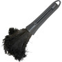 Genuine Joe Retractable Feather Duster - Plastic Handle - Brown - (GJO90218)