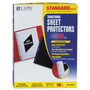 C-Line Traditional Polypropylene Sheet Protectors, Standard Weight, 11 x 8.5, 50/Box (CLI00032) View Product Image