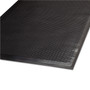 Guardian Clean Step Outdoor Rubber Scraper Mat, Polypropylene, 36 x 60, Black (MLL14030500) View Product Image