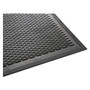 Guardian Clean Step Outdoor Rubber Scraper Mat, Polypropylene, 36 x 60, Black