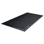 Guardian Clean Step Outdoor Rubber Scraper Mat, Polypropylene, 36 x 60, Black