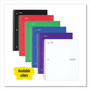 Five Star Wirebound Notebook, 1-Subject, Wide/Legal Rule, Randomly Assorted Cover Color, (100) 10.5 x 8 Sheets