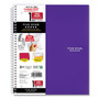 Five Star Wirebound Notebook, 1-Subject, Wide/Legal Rule, Randomly Assorted Cover Color, (100) 10.5 x 8 Sheets
