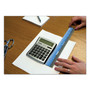 Victor Easy Read Stainless Steel Ruler, Standard/Metric, 12".5 Long, Blue (VCTEZ12SBL) View Product Image