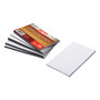 ZEUS Business Card Magnets, 2 x 3.5, White, Adhesive Coated, 25/Pack (BAU66200) View Product Image
