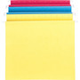 Smead Box Bottom Hanging File Folders, 2" Capacity, Letter Size, 1/5-Cut Tabs, Assorted Colors, 25/Box