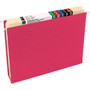 Smead Box Bottom Hanging File Folders, 2" Capacity, Letter Size, 1/5-Cut Tabs, Assorted Colors, 25/Box