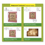 Command Picture Hanging Kit, Assorted Sizes, Plastic, White, 1 lb; 4 lb Capacities, 24 Pieces/Pack