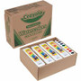 Crayola 8-Color Educational Watercolors Classpack - 8 Color(s) - Red, Yellow, Green, Blue, Brown, Purple, Black, Orange