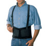 ACE Work Belt with Removable Suspenders, One Size Fits All, Up to 48" Waist Size, Black