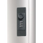 Durable Locking Key Cabinet, 72-Key, Brushed Aluminum, Silver, 11.75 x 4.63 x 15.75 DBL196723