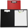 Mobile OPS Portfolio Clipboard with Low-Profile Clip, Portrait Orientation, 0.5" Clip Capacity, Holds 8.5 x 11 Sheets, Red