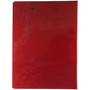 Mobile OPS Portfolio Clipboard with Low-Profile Clip, Portrait Orientation, 0.5" Clip Capacity, Holds 8.5 x 11 Sheets, Red