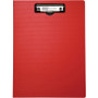 Mobile OPS Portfolio Clipboard with Low-Profile Clip, Portrait Orientation, 0.5" Clip Capacity, Holds 8.5 x 11 Sheets, Red (BAU61632) View Product Image