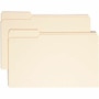 Smead 1/3 Tab Cut Legal Recycled Top Tab File Folder - 8 1/2" x 14" - 3/4" Expansion - Top Tab Location - Left Tab Position - 11 pt. - (SMD15331)