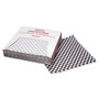 Bagcraft Grease-Resistant Paper Wraps and Liners, 12 x 12, Black Check, 1,000/Box, 5 Boxes/Carton (BGC057800) View Product Image