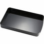 Officemate 2200 Series Front Loading Trays - 2" Height x 10.75" Width x 15.62" Depth - Desktop - Non-skid Base - Black - Plastic