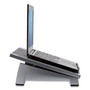 Fellowes Office Suites Laptop Riser, 15.13" x 11.38" x 4.5" to 6.5", Black/Silver, Supports 10 lbs (FEL8032001) View Product Image