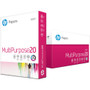 HP Papers Multipurpose20 Copy Paper - White - 96 Brightness - Letter - 8 1/2" x 11" - 20 lb Basis Weight - (HEW112000CT)