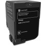 Lexmark Unison Original Standard Yield Laser Toner Cartridge - Black - 1 Each - (LEX74C1SK0)