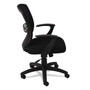 OIF Swivel/Tilt Mesh Mid-Back Task Chair, Supports Up to 250 lb, 17.91" to 21.45" Seat Height, Black (OIFVS4717) View Product Image