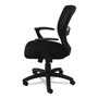 OIF Swivel/Tilt Mesh Mid-Back Task Chair, Supports Up to 250 lb, 17.91" to 21.45" Seat Height, Black (OIFVS4717) View Product Image