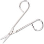 First Aid Only 4-1/2" Compact Scissors - 4.5" Overall Length - Silver