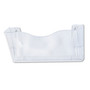 deflecto Euro-Style DocuPocket Landscape Wall File, Larger Files/Tabloid Size, 15" x 4" x 6.63", Clear