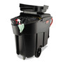 Rubbermaid Commercial Mega BRUTE Mobile Container, 120 gal, Plastic, Black