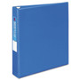 Avery Heavy-Duty Non-View Binder with DuraHinge and One Touch EZD Rings, 3 Rings, 1.5" Capacity, 11 x 8.5, Blue (AVE79885) View Product Image