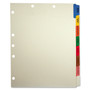 Tabbies Side Tab Medical Chart Divider Sets, 8-Tab, Assorted Medical, 11 x 9, Manila, 40 Sets (TAB54505) View Product Image