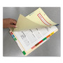 Tabbies Side Tab Medical Chart Divider Sets, 8-Tab, Assorted Medical, 11 x 9, Manila, 40 Sets