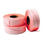 Garvey Two-Line Pricemarker Labels, 0.44 x 0.81, Fluorescent Red, 1,000/Roll, 3 Rolls/Box (COS090951) View Product Image